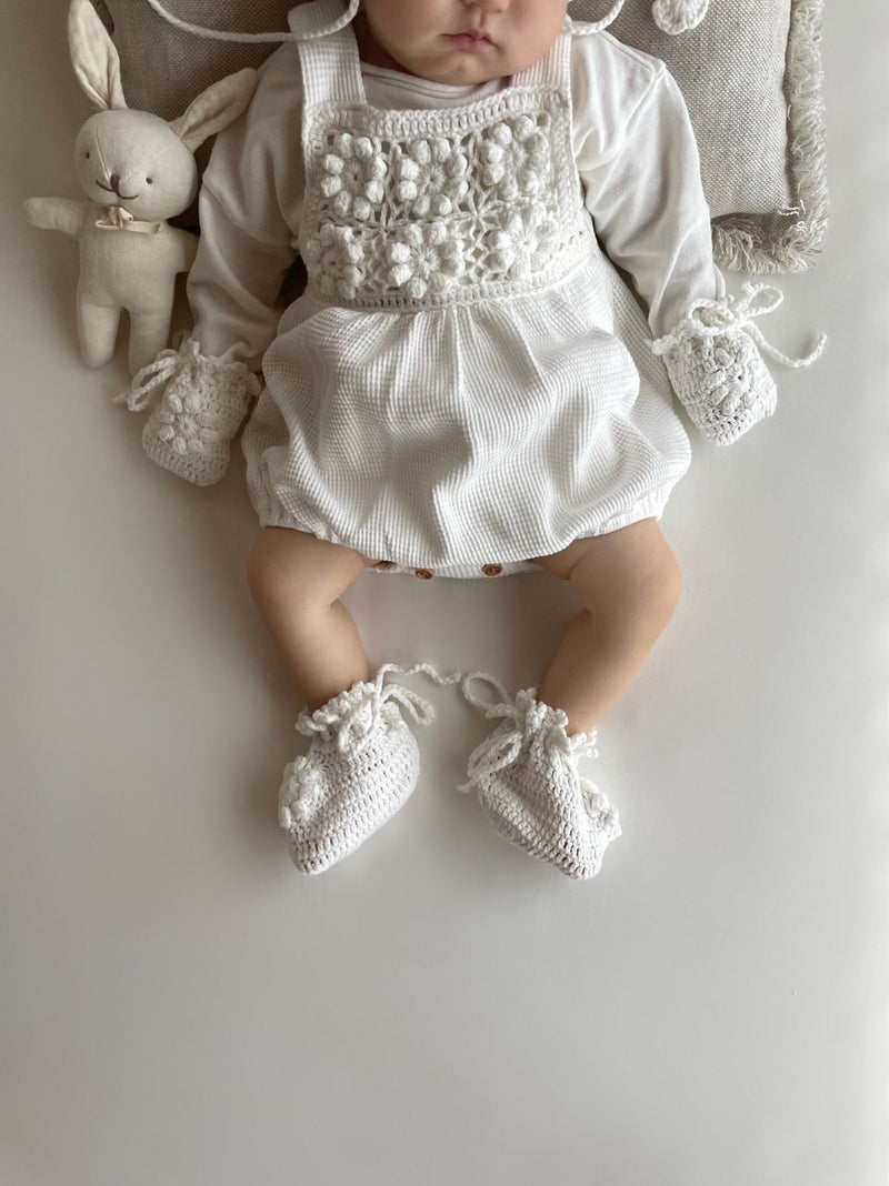 Monbebe Handmade Newborn Booties_2Colours