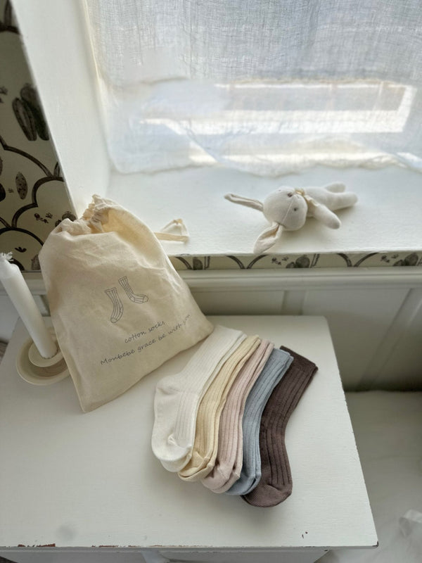 Spring Cotton Socks Set