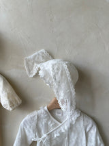Monbebe Lace Bunny Ear Bonnet_2Colours