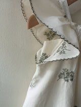 Hana Embroidery Dress _Mint