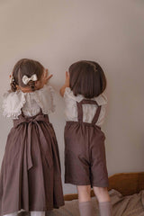Blair Linen Suspender Dress