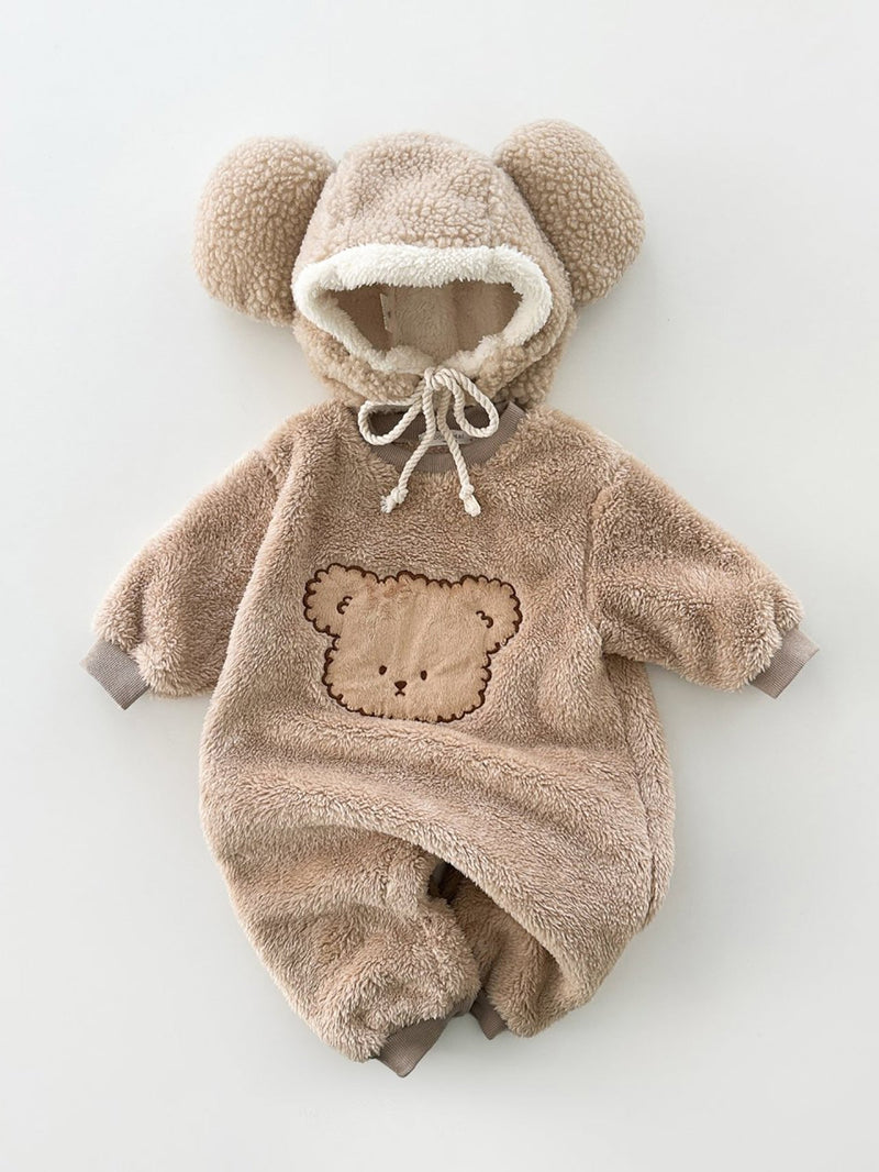 Cozy Wool Teddy Romper