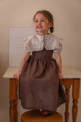 Blair Linen Suspender Dress