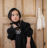 OZ Embroidery Dress _Black