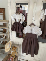 Blair Linen Suspender Dress