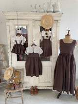 Blair Linen Suspender Skirt Bloomers