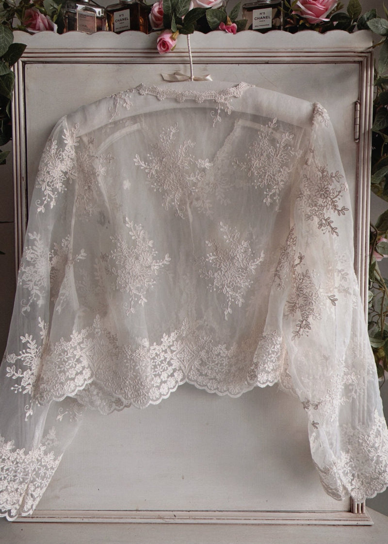 Lace Elegance Adult Cardigan