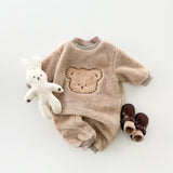 Cozy Wool Teddy Romper