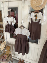 Blair Linen Suspender Dress