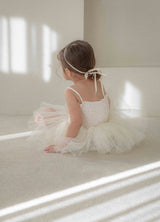 Itzel Ballet Tutu and Cardigan Set _Cream