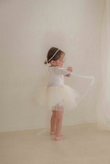 Itzel Ballet Tutu and Cardigan Set _Cream