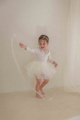 Itzel Ballet Tutu and Cardigan Set _Cream