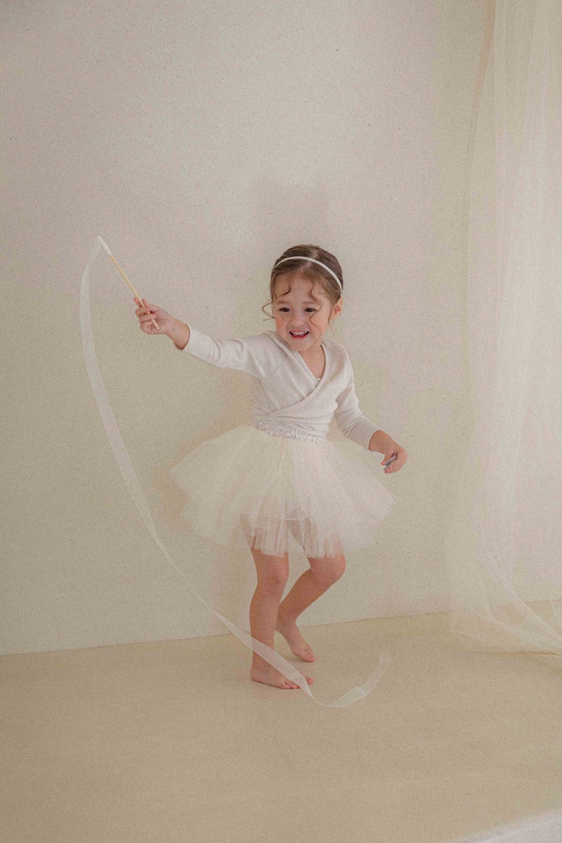 Itzel Ballet Tutu and Cardigan Set _Cream