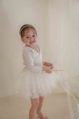 Itzel Ballet Tutu and Cardigan Set _Cream