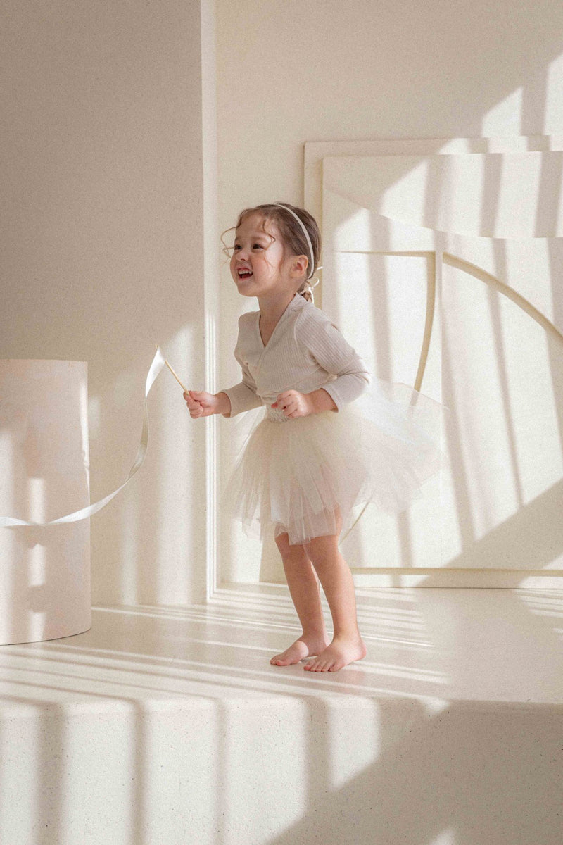 Itzel Ballet Tutu and Cardigan Set _Cream