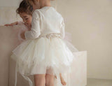 Itzel Ballet Tutu and Cardigan Set _Cream