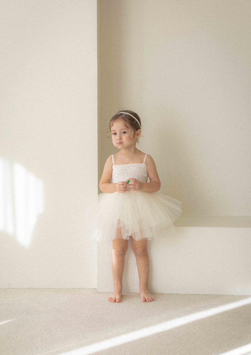 Itzel Ballet Tutu and Cardigan Set _Cream