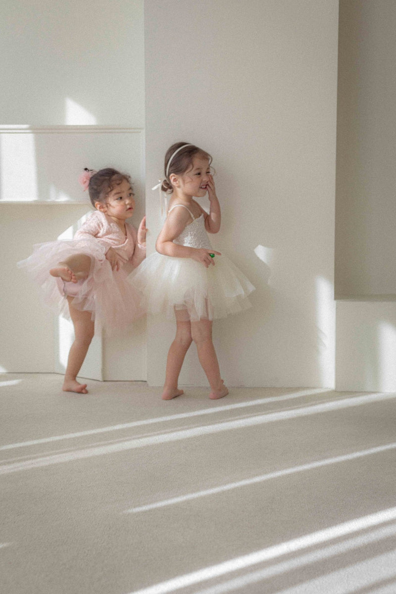 Itzel Ballet Tutu and Cardigan Set _Cream