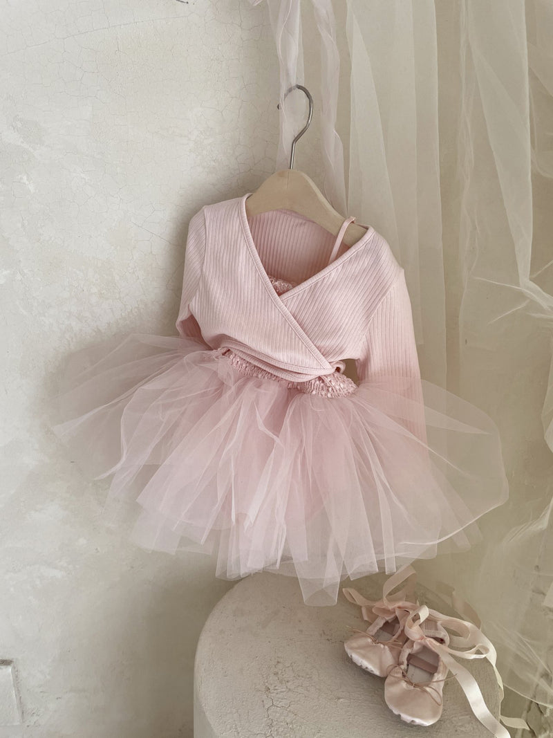 Itzel Ballet Tutu and Cardigan Set _Pink