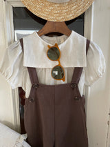 Blair Linen Suspender Shorts