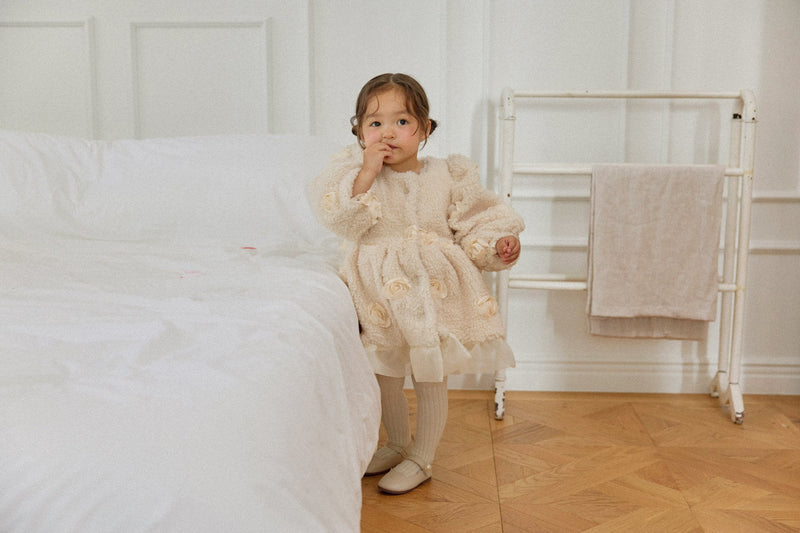 Cream Rose Coat