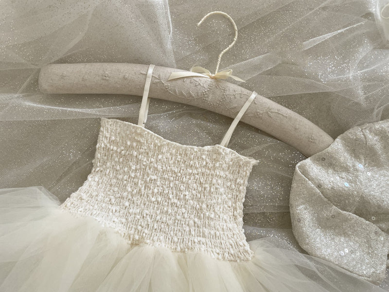 Itzel Ballet Tutu and Cardigan Set _Cream