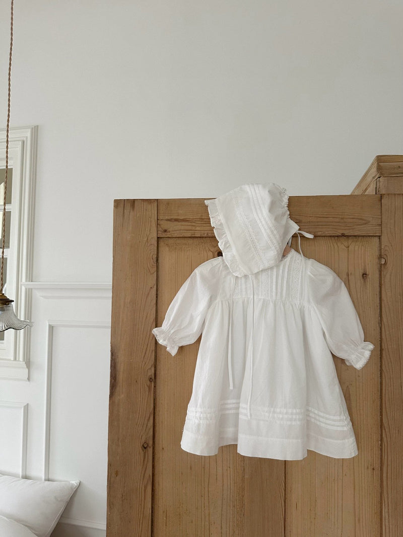 Petite Pintuck Bebe Dress