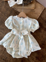 Isaline Ribbon Dress Romper