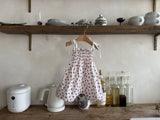 Strawberry Smocked Romper