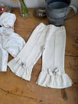 Ribbon Frill Pants_ 2 Colours(Pre-Order)