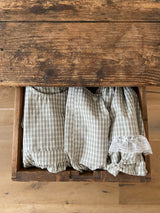 Ann Check Suspender Skirt Bloomer