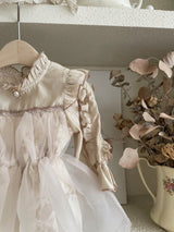 Marrie Floral Dress _Beige