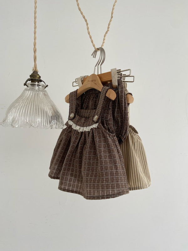 Cami Blouse and Bloomer Set _Check
