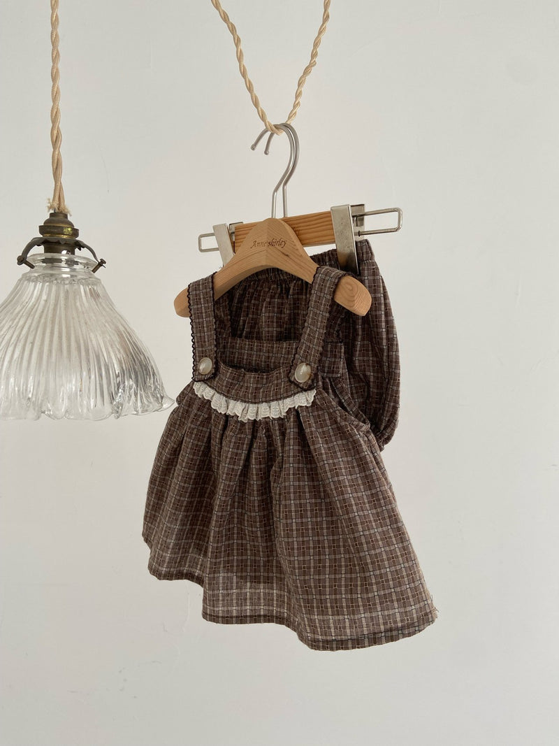 Cami Blouse and Bloomer Set _Check