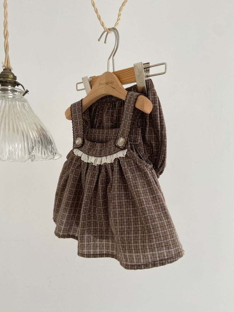 Cami Blouse and Bloomer Set _Check