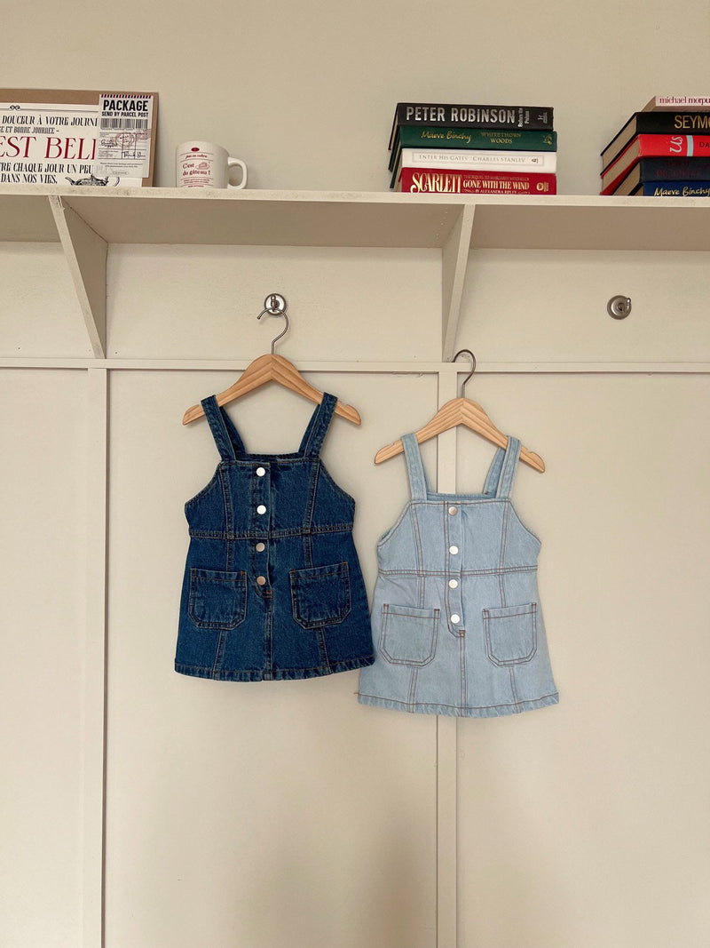 Milkis Denim Dress _2 Colours