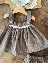 Cami Blouse and Bloomer Set _Check