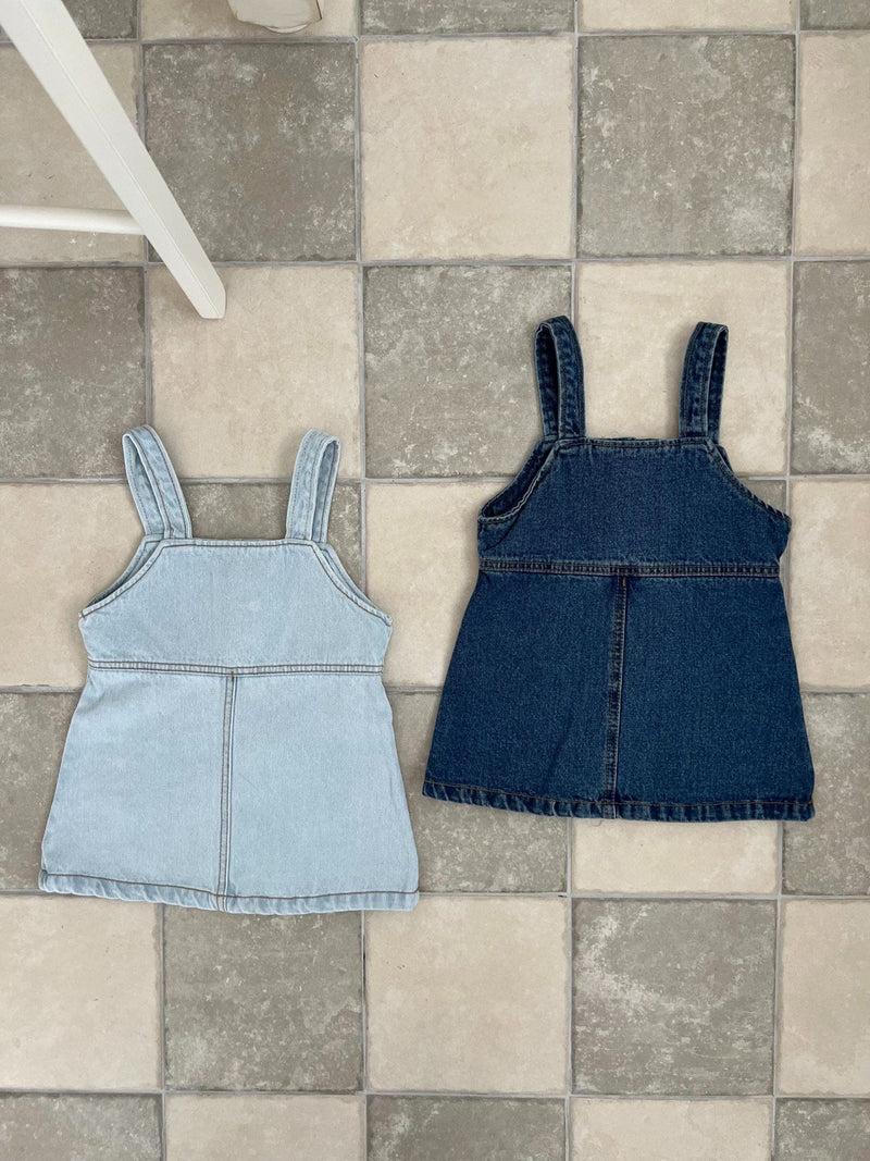 Milkis Denim Dress _2 Colours