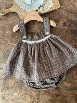 Cami Blouse and Bloomer Set _Check