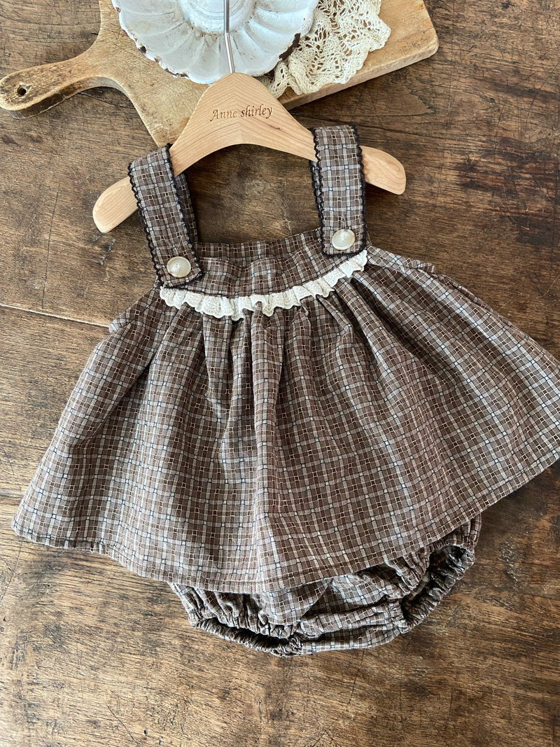 Cami Blouse and Bloomer Set _Check
