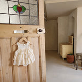 [Special Price] Can can Lace Dress Romper_3-6M