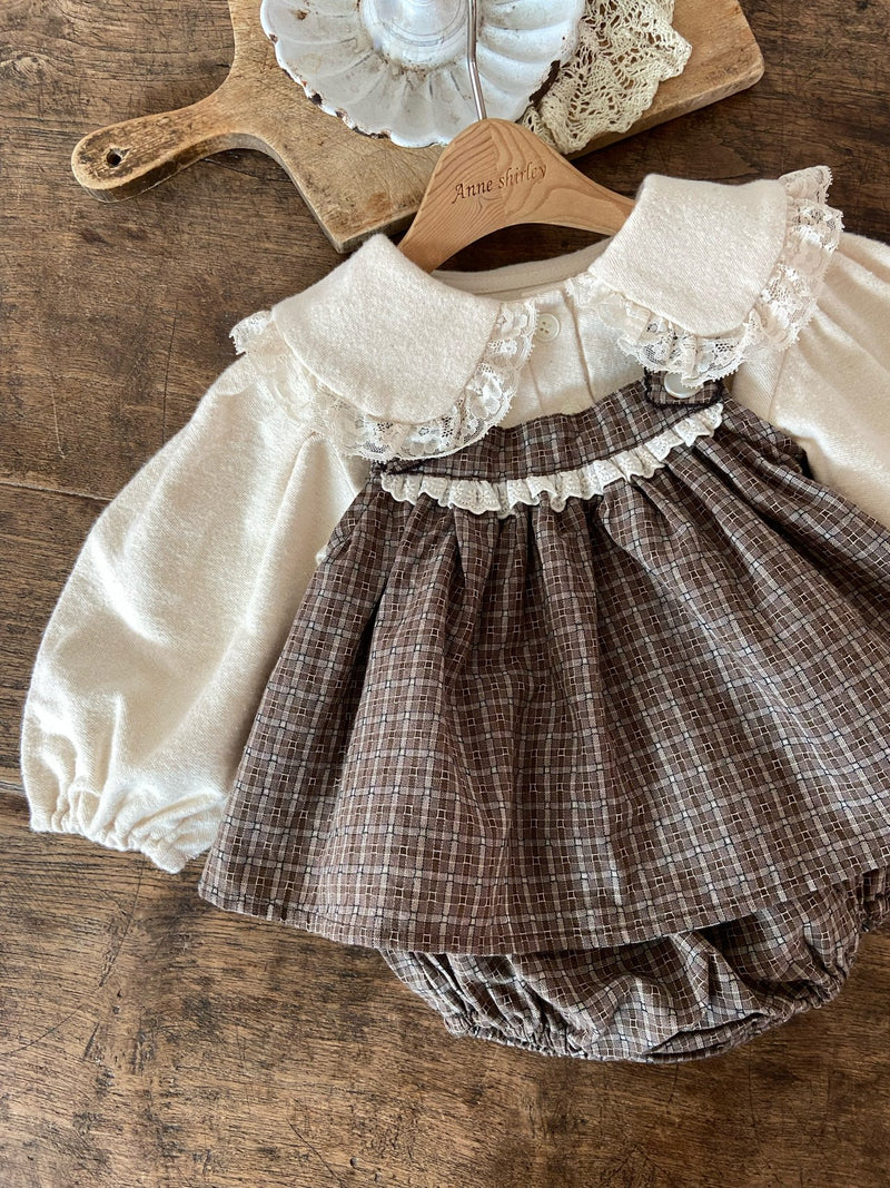 Cami Blouse and Bloomer Set _Check