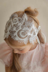 Evelyn Lace Headband