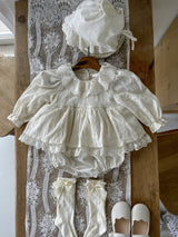 Seri Cotton Lace Bonnet