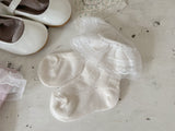 Lace Baby Socks 3 Colours Set