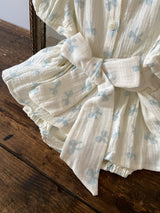 Isaline Ribbon Dress Romper