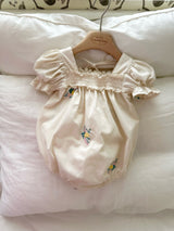 Latte Embroidered Romper_ Ivory