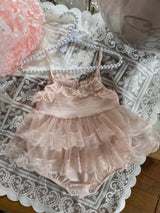 Colette Tutu Dress Romper_Pink