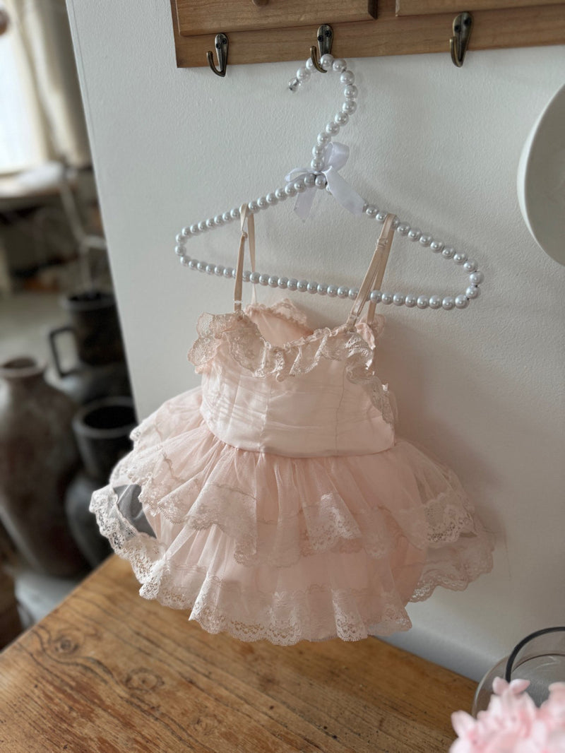Colette Tutu Dress Romper_Pink