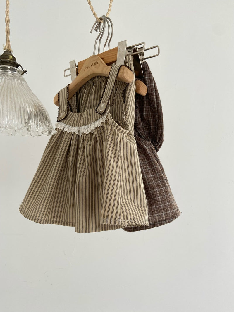 Cami Blouse and Bloomer Set _Stripes